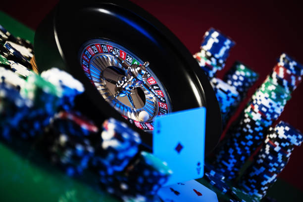 istock high contrast image of casino roulette 843546252