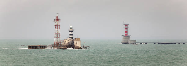 istock Horsburgh Lighthouse and Malaysian Navy Base 843553154