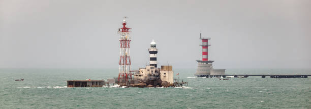 istock Horsburgh Lighthouse and Malaysian Navy Base 843553166