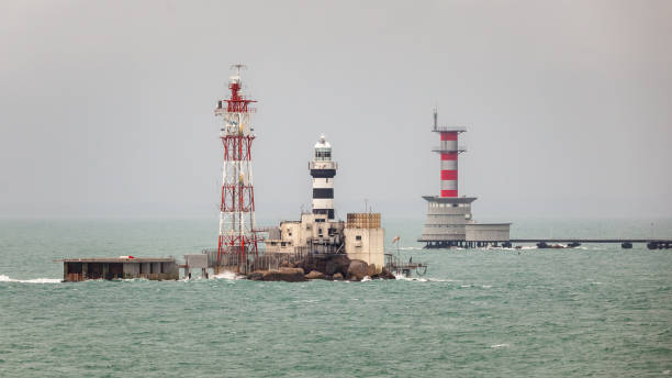 istock Horsburgh Lighthouse and Malaysian Navy Base 843553222
