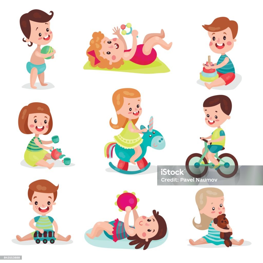 Ilustración de Felices Niños Y Niñas Jugando Con Juguetes Set Lindos Niños Disfrutar Jugando Vector De Dibujos Animados Coloridos Ilustraciones y más Vectores Libres de Derechos de Alegría - iStock Ilustración de Felices Niños Y Niñas Jugando Con Juguetes Set Lindos Niños Disfrutar Jugando Vector De Dibujos Animados Coloridos Ilustraciones y más Vectores Libres de Derechos de Alegría - iStock