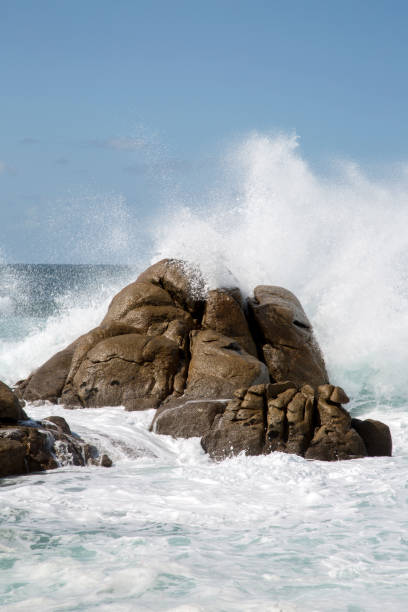 istock Waves and Rocks, Barca Point, Muxia; Fisterra 843572678