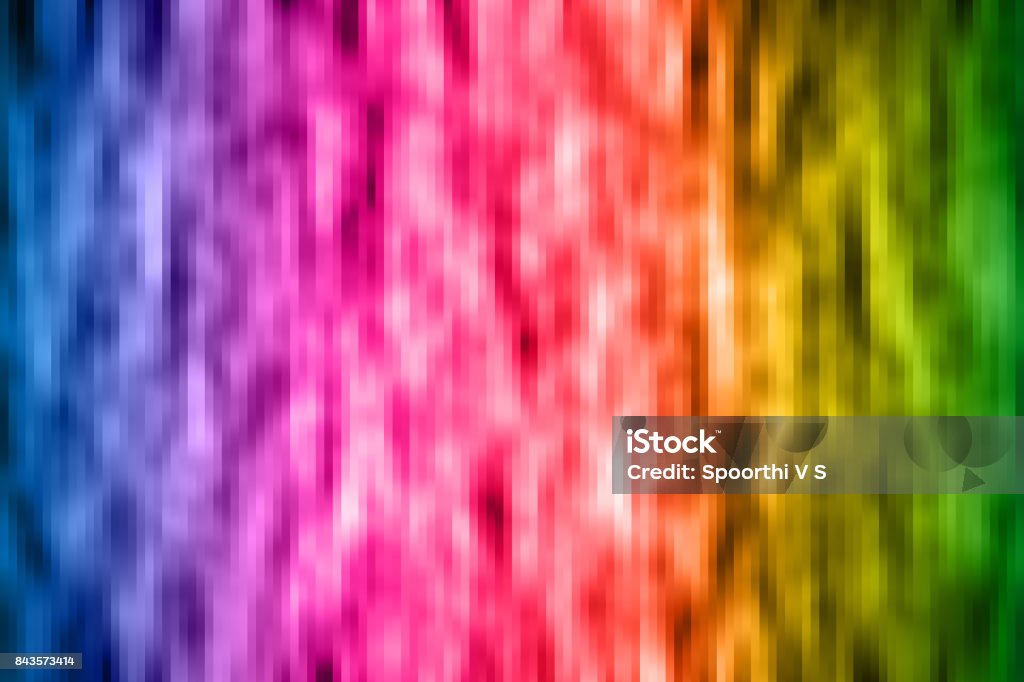 Arco Iris Banda De Colores Fondos De Pantalla De Fondo Foto de stock y más  banco de imágenes de Abstracto - iStock
