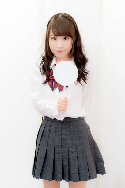 istock School girl with a sign board 843577370