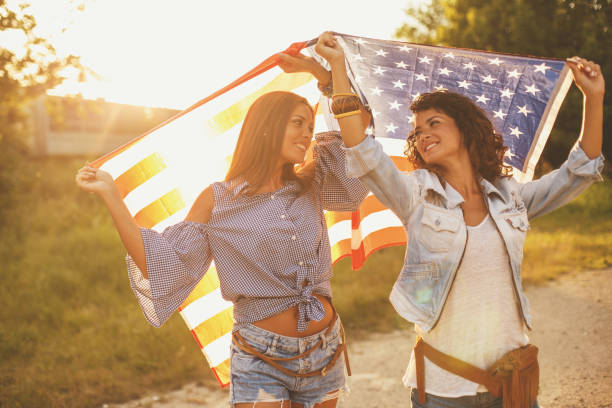 istock Sunset at the 4th of July 843590486