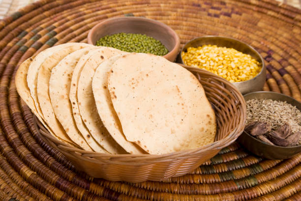 Pappadams or Papadum with Ingredient