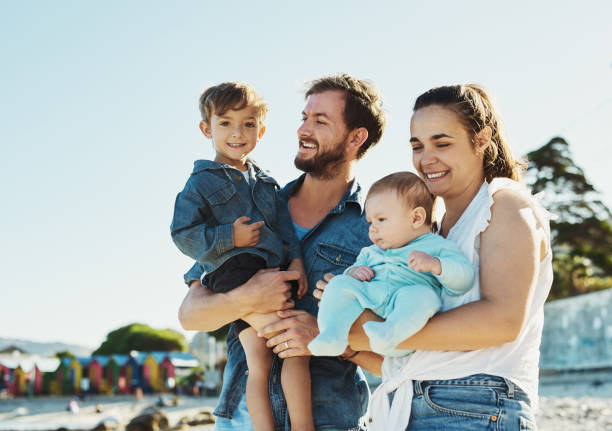 istock Always keep family beach days in your heart 843595798