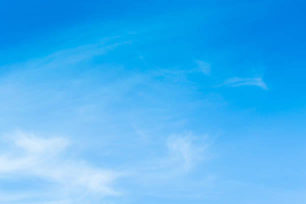 istock The blue sky with the backdrop of contrasting clouds is an inviting image. 843611288