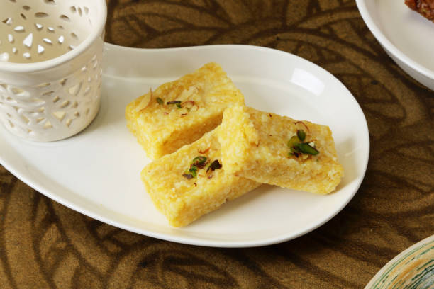 istock Berfi or Burfi or Kalakands - Indian Sweets 843612298