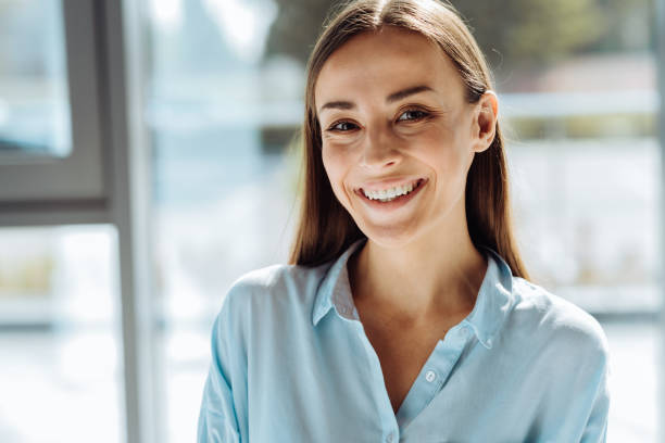 istock Cheerful young businesswoman sharing positivity 843617972