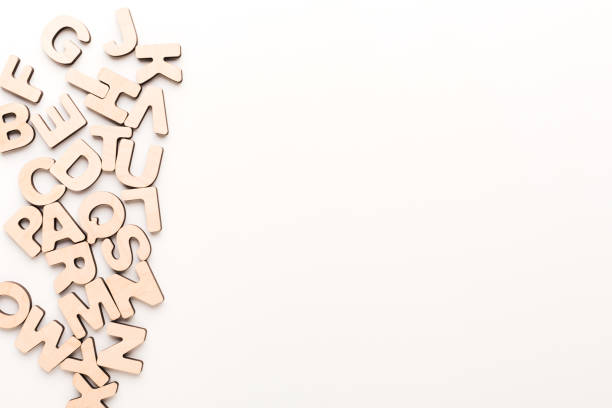 istock Wooden english letters background 843640288