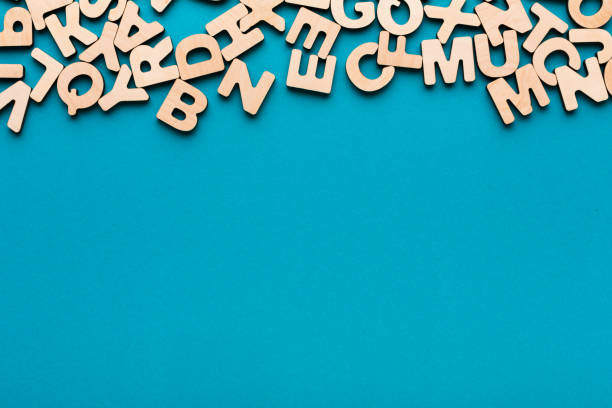 istock Wooden english letters background 843642328