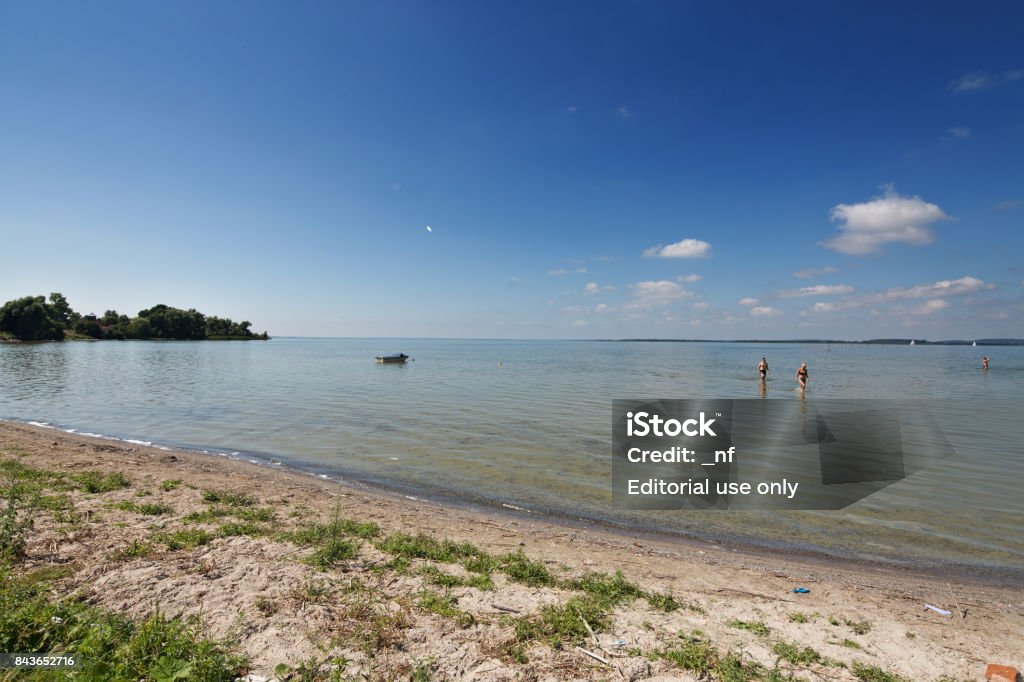 Polonia, Masuria. Fare il bagno nel lago - Foto stock royalty-free di Acqua