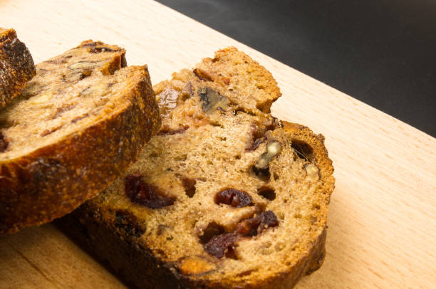 istock Slices of malt bread handmade 843656244
