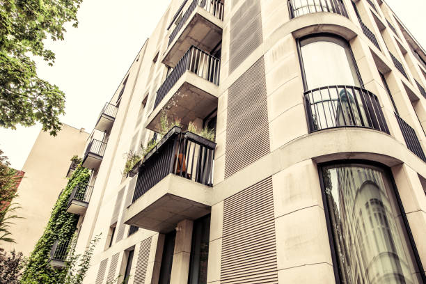 istock Summertime, Apartment Houses in Berlin 843657656