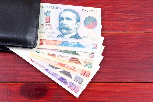 istock Argentinian money in the wallet 843678438