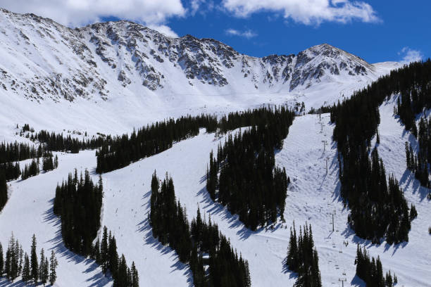 istock Arapahoe Basin Colorado Ski resort in winter 843682952