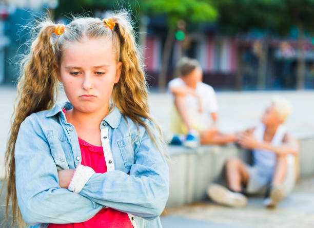 istock Sad girl having problems in relationship with friends 843701276