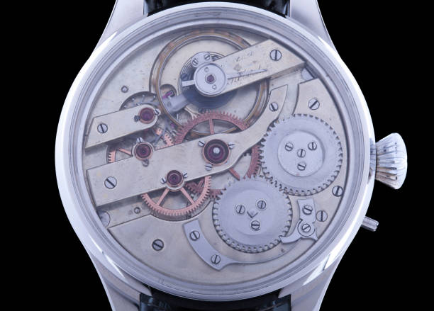 istock Watches mechanism in motion close up 843701610