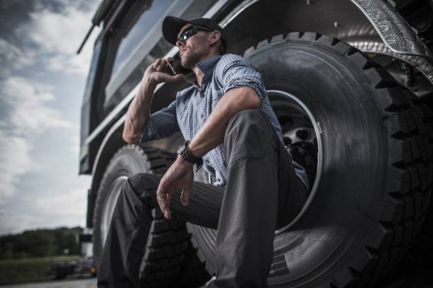 istock Truck Parts Ordering by Driver 843714042