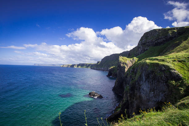 istock Cliffs and coastline of Northern Ireland 843720384