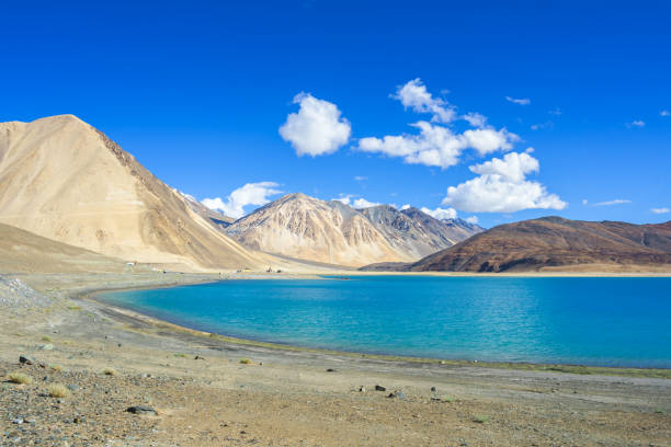 istock Pangong Lake view with mountain background,Leh Ladakh 843720898