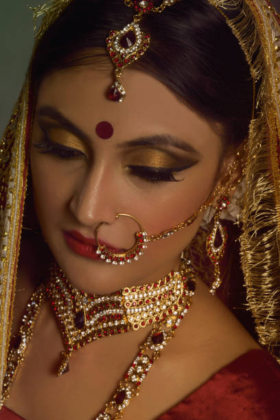 istock Portrait of Indian Bride 843727888