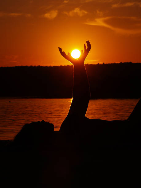 istock Girl in sunset 843737328