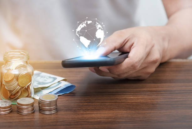 istock Online banking and mobile banking concept 843760076