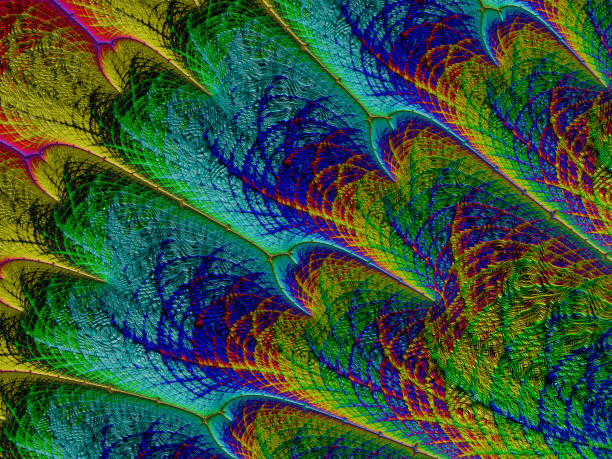 Background created by fractal geometry.