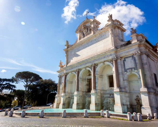 istock Paola Water Fountain in Rome 843778554