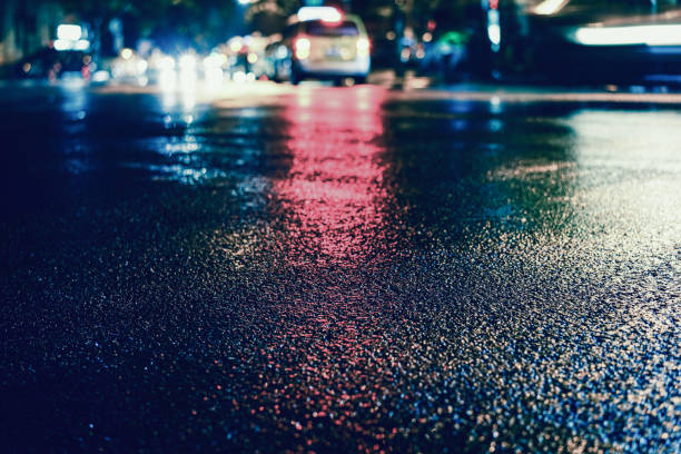 istock Rainy night in the big city 843782110