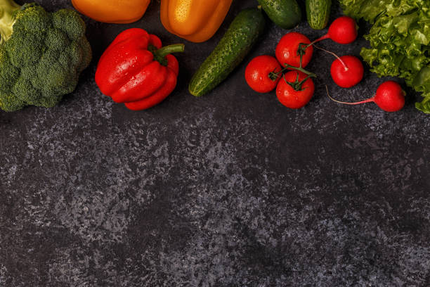 istock Set of vegetables for cooking 843807086