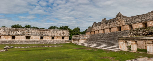 istock Quadrangulo de las Monjas, Uxmal archaeological site, Yucatan, Mexico. 843811440