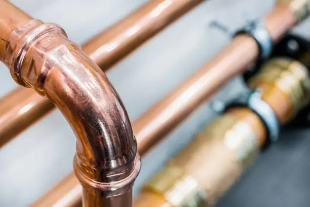 Photo of Brilliant new copper pipes