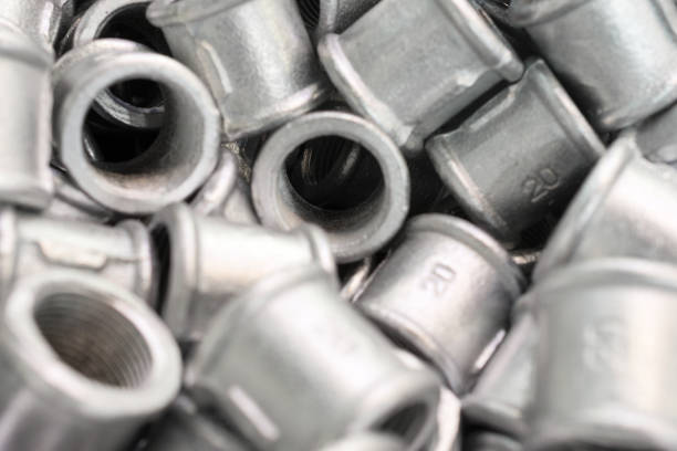 istock Placer connecting fittings for metal pipes 843820220