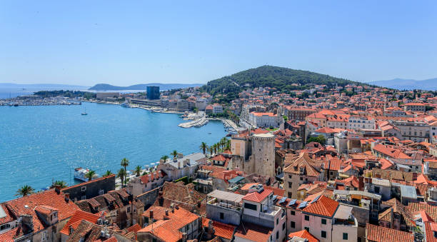 istock Roofs of houses in Split 843827162