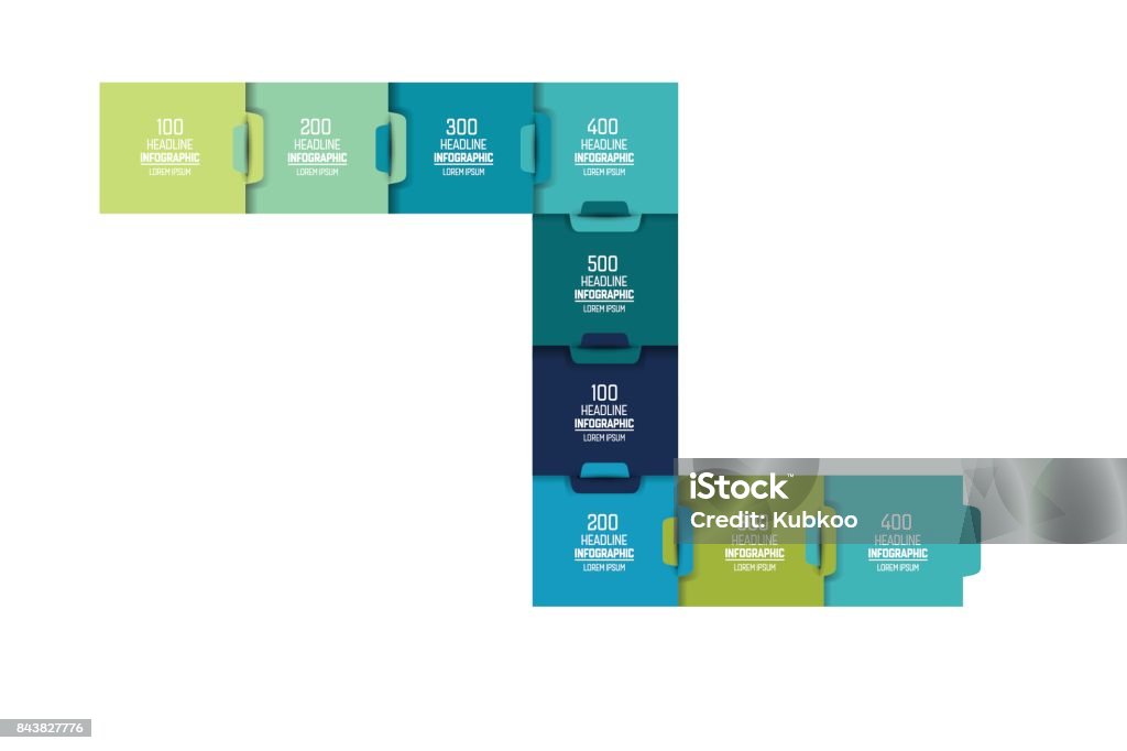 Step By Step Scheme Step By Step Template Chart Diagram Scheme Infographic Vector Tutorial ...