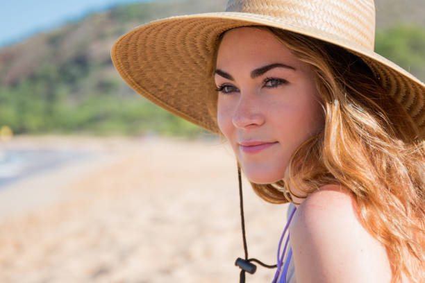 istock woman on the beach 843830366