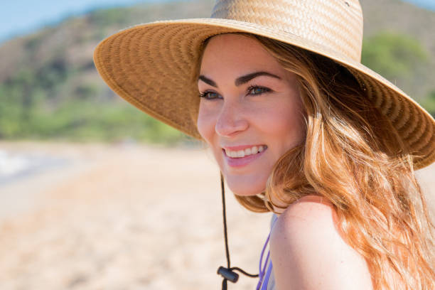 istock woman on the beach 843830368
