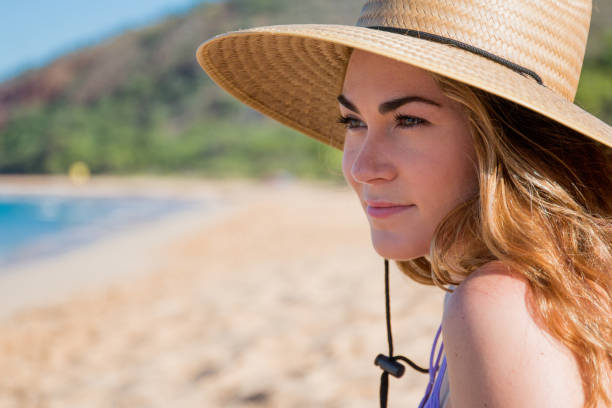 istock woman on the beach 843830374
