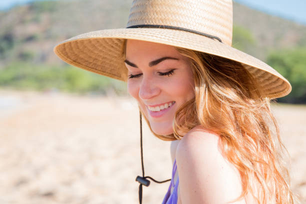 istock woman on the beach 843830392