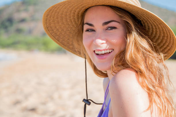 istock woman on the beach 843830394