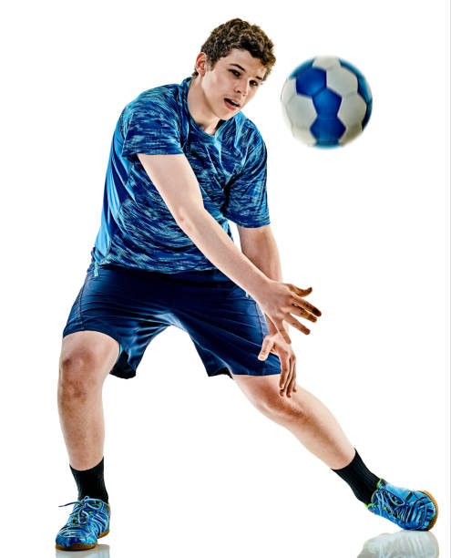 istock handball player teenager boy isolated 843836760