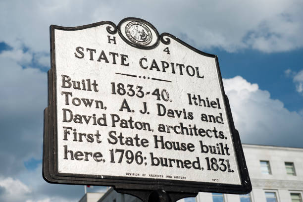 istock Information Board for North Carolina State Capitol 843852770