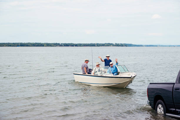 istock Active seniors brothers on a fishing trip. 843857628