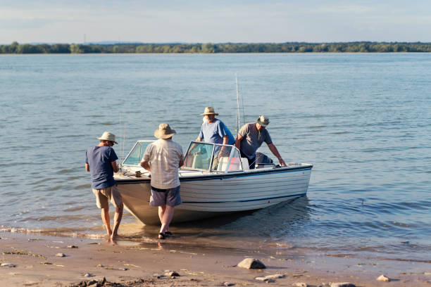 istock Active seniors brothers on a fishing trip. 843859776