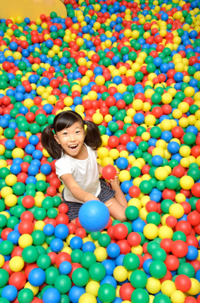 istock Girl playing with ball 843860150
