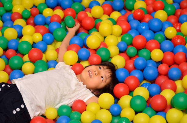 istock Girl playing with ball 843860218