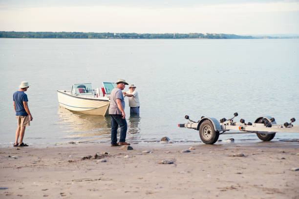 istock Active seniors brothers on a fishing trip. 843860514